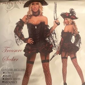 Sexy Treasure Seeker/Pirate Halloween Costume
